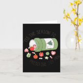 Apothekersassistent Kerst Apotheek Afstuderen Kaart (Gele Bloem)