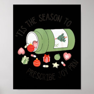 Apothekersassistent Kerst Apotheek Afstuderen Poster