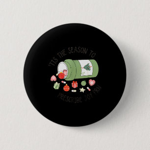 Apothekersassistent Kerst Apotheek Afstuderen Ronde Button 5,7 Cm