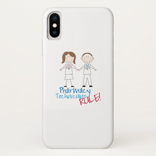 Apothekersassistenten Case-Mate iPhone Case (Achterkant)