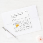 Apothekershoning Bubbelbad Label (Envelop)