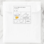 Apothekershoning Bubbelbad Label (Tas)