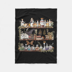 Apothekerskast Kruiden Botanisch Heks Mystiek Fleece Deken