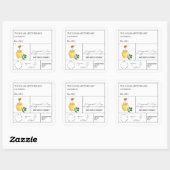 Apothekerspepermunt doordrenkte honing label (Vel)