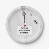 apothekersschool papieren bordje (Voorkant)