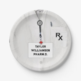 apothekersschool papieren bordje