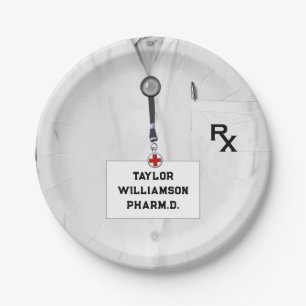 apothekersschool papieren bordje