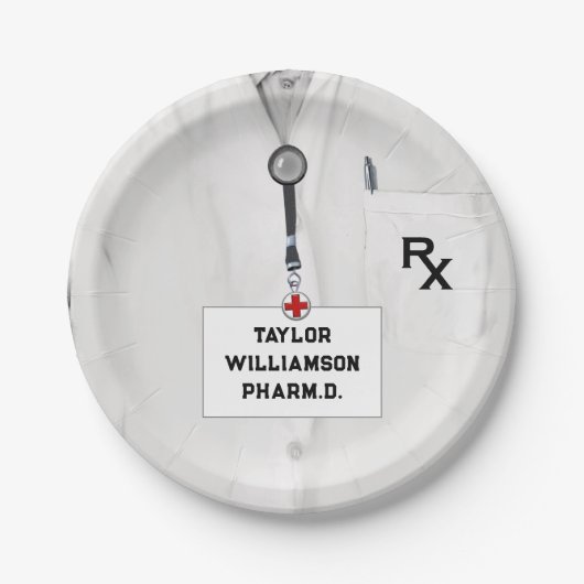 apothekersschool papieren bordje (Voorkant)