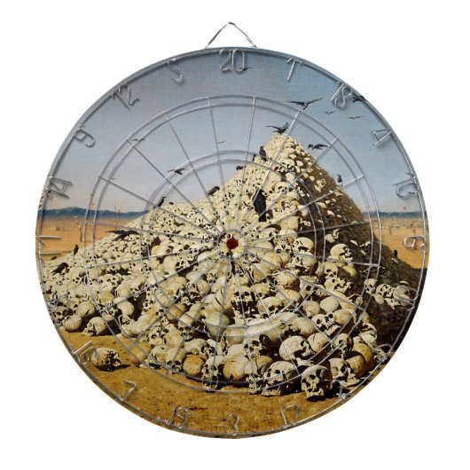 Apotheose of War (Death and Destruction) (Skulls) Dartbord (Voorkant)