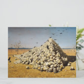 Apotheose of War (Death and Destruction) (Skulls) Kaart (Staand voorkant)