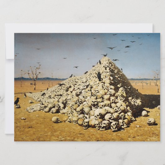 Apotheose of War (Death and Destruction) (Skulls) Kaart (Voorkant)