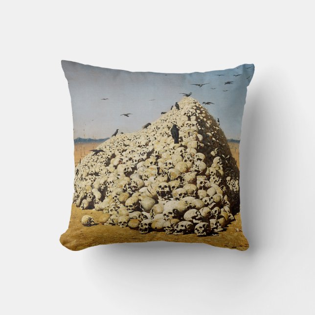 Apotheose of War (Death and Destruction) (Skulls) Kussen (Voorkant)