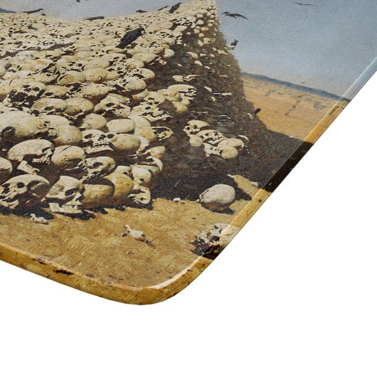 Apotheose of War (Death and Destruction) (Skulls) Snijplank (Hoek)