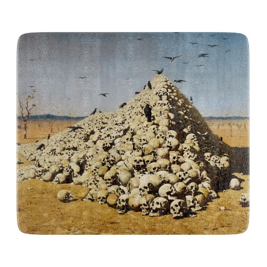 Apotheose of War (Death and Destruction) (Skulls) Snijplank (Voorkant)