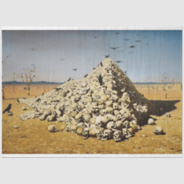 Apotheose of War (Death and Destruction) (Skulls) Tissuepapier