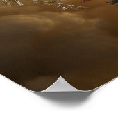 Apotheose-Poster bij ruimtevaartingenieurs Poster (Hoek)