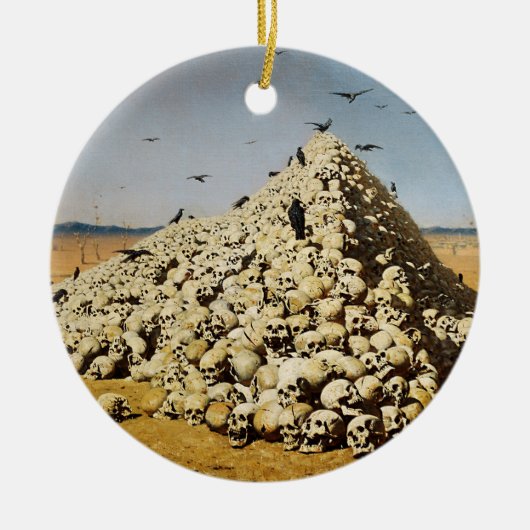 Apotheose van de Oorlog (Dood en Vernietiging) (Sc Keramisch Ornament (Voorkant)