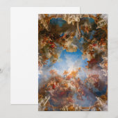 Apotheose van Hercules in Chateau de Versailles Bedankkaart (Voorkant / Achterkant)