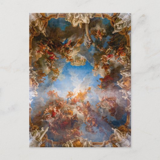 Apotheose van Hercules in Chateau de Versailles Briefkaart (Voorkant)