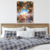 Apotheose van Hercules in Chateau de Versailles Canvas Afdruk (Insitu (Slaapkamer))