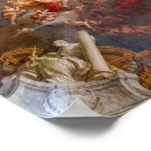Apotheose van Hercules in Chateau de Versailles Poster (Hoek)