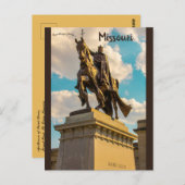 Apotheose van het standbeeld van St Louis in St Lo Briefkaart (Voorkant / Achterkant)