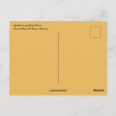 Apotheose van het standbeeld van St Louis in St Lo Briefkaart (Achterkant)