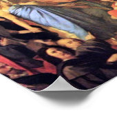 Apotheose van Homer door Ingres Jean Auguste Domin Poster (Hoek)