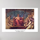 Apotheose van Napoleon, door Andrea Appiani Poster (Voorkant)