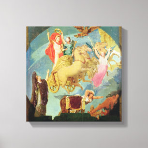 Apotheose van Napoleon I 1853 Canvas Afdruk