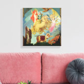 Apotheose van Napoleon I 1853 Canvas Afdruk (Insitu (Woonkamer))