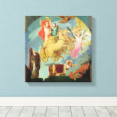 Apotheose van Napoleon I 1853 Canvas Afdruk (Insitu (Houten vloer))