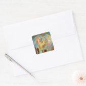 Apotheose van Napoleon I 1853 Vierkante Sticker (Envelop)