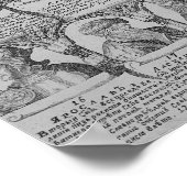 Apotheose van Peter de Grote Poster (Hoek)