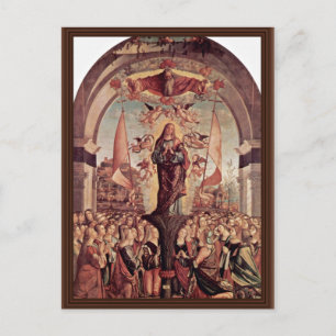 Apotheose van St. Ursula door Carpaccio Vittore Briefkaart