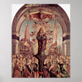 Apotheose van St. Ursula door Vittore Carpaccio Poster (Voorkant)