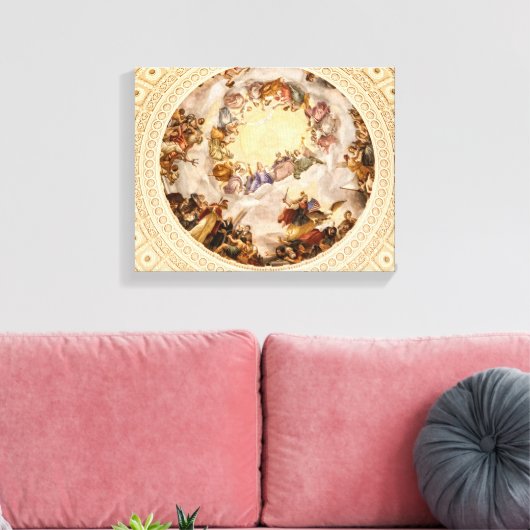 Apotheose van Washington Canvas Afdruk (Insitu (Woonkamer))