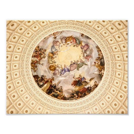 Apotheose van Washington Foto Afdruk (Voorkant)