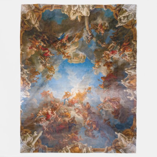 Apotheosis of Hercules in Chateau de Versailles Fleece Deken (Voorkant)