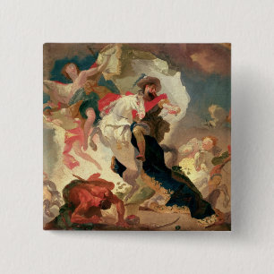 Apotheosis of St. James the Greater Vierkante Button 5,1 Cm