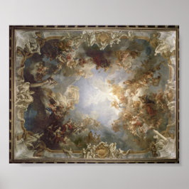 Apothèse d'Hercuele Château de Versailles Poster