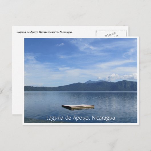 apoyo blue briefkaart (Voorkant / Achterkant)