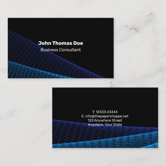 App Developer Web Visitekaartje (Voorkant / Achterkant)