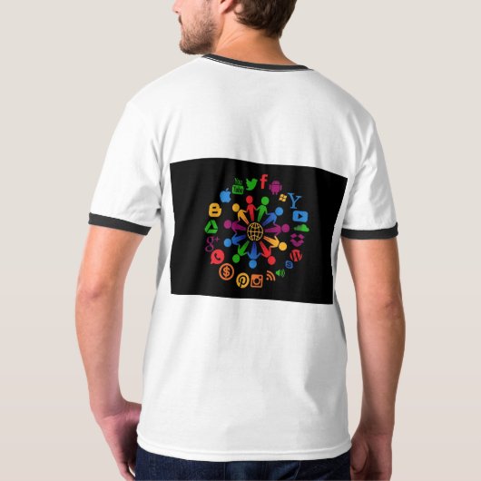 App logo T-shirt (Achterkant volledig)