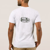 App-o-mat: Horloge. Code. Groove. T-shirt (Achterkant)