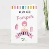 App Verwen Jezelf Kaart Voor Vriend 30e (Voorkant)