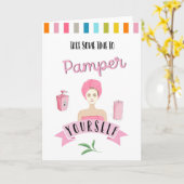 App Verwen Jezelf Kaart Voor Vriend 30e (Gele Bloem)