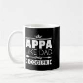 Appa Cooler Funny Korean Dad Father's Day Quote  Koffiemok (Links)