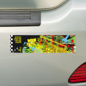 APPA: MUZIEK IS GENEESMIDDEL BUMPERSTICKER (Op auto)