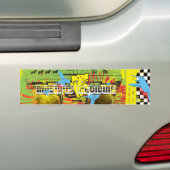 APPA: MUZIEK IS GENEESMIDDEL ( DEUX ) BUMPERSTICKER (Op auto)